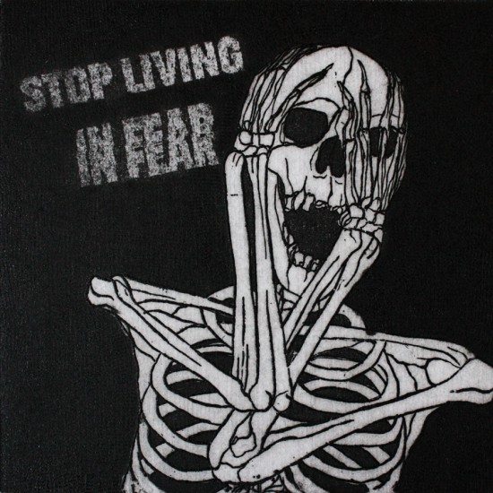 Fear | intaglio | 10x10 cm